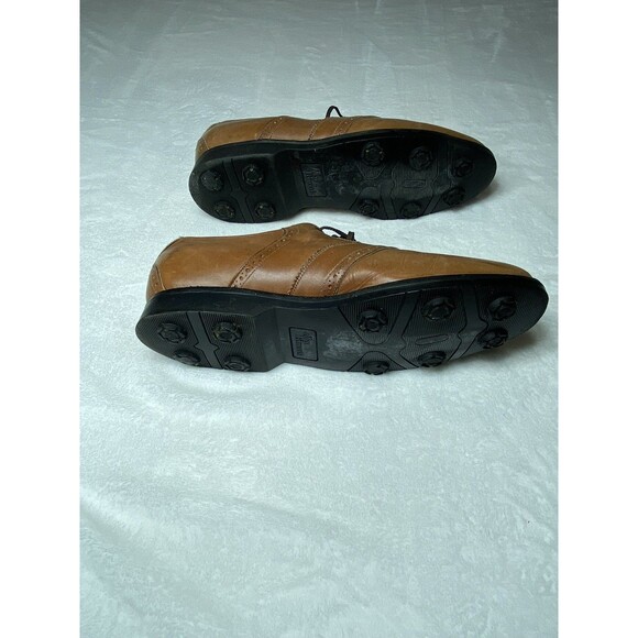 Allen Edmonds Comfort Orthotics Leather Oxfords 75365 2 Size 10 Camel EUC Shoes